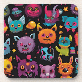 Wacky monster bier onderzetter