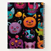 Wacky monster notitieboek (Achterkant)