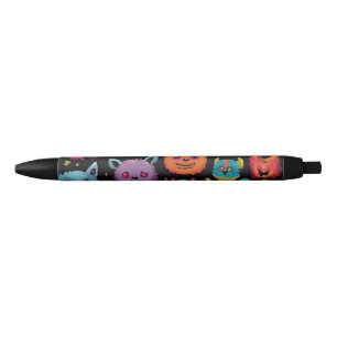 Wacky monster zwarte inkt pen