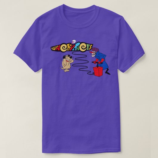 Wacky Races Licht T-shirt (Design voorkant)