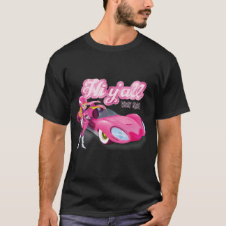 Wacky Races Penelope Pitstop Hi Y'All T-shirt