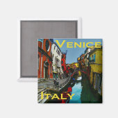 Wacky Reisgeschenken - Venetië Magneet (Voorkant / Achterkant)