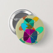 Wacky Retro-Button Ronde Button 5,7 Cm (Voorkant /achterkant)