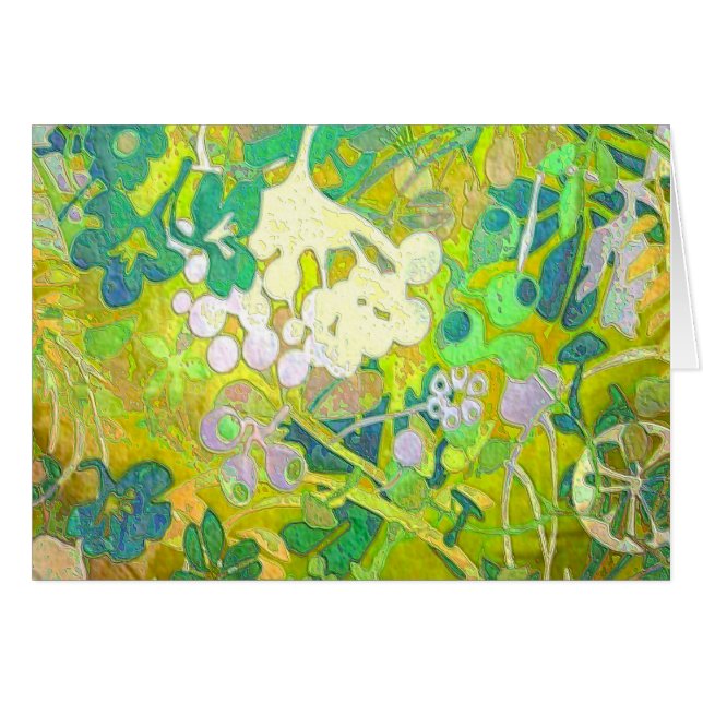 Wacky Retro Floral 2 (Voorkant Horizontaal)