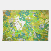 Wacky Retro Floral 2 Theedoek (Horizontaal)