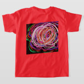 Wacky Rose  T-shirt (Laag Achter)