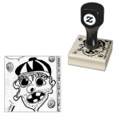 Wacky Rubber Stamp Rubberstempel (Gestempeld)