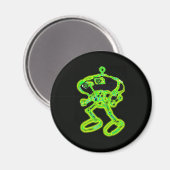 Wacky Smacky! Robot MagNEAT-O! Magneet (Voorkant / Achterkant)