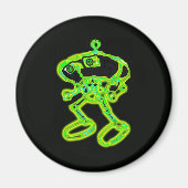 Wacky Smacky! Robot MagNEAT-O! Magneet (Voorkant)