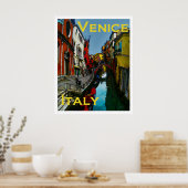 Wacky Travel Posters - Venetië Italië (Keuken)