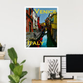 Wacky Travel Posters - Venetië Italië (Thuiskantoor)