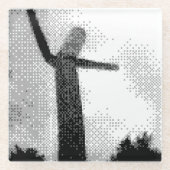 WACKY WAVING OPBLAASBARE ARM FLAILING TUBEMAN GLAZEN ONDERZETTER (Voorkant)