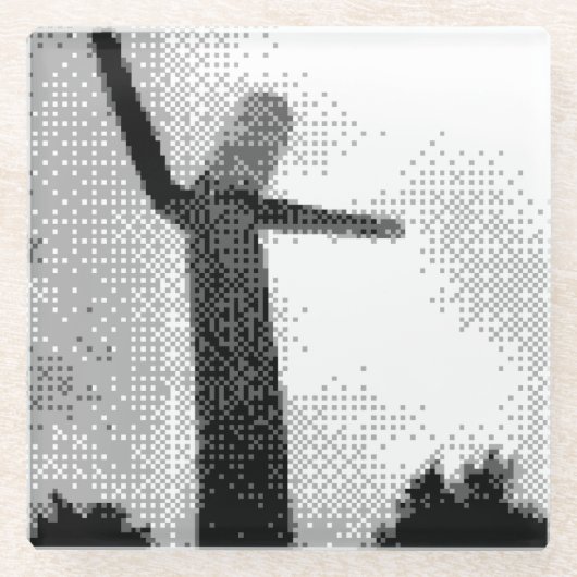 WACKY WAVING OPBLAASBARE ARM FLAILING TUBEMAN GLAZEN ONDERZETTER (Voorkant)