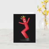 Wacky Wavy Opblaasbare Tubeman Danser Kleding Kaart (Gele Bloem)