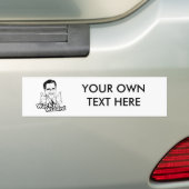 Wacky Willard.png Bumpersticker (Op auto)