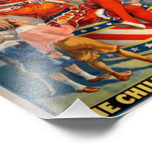 Wacky wonderlijke Wiggly Clowns ontketenen Mayhem Foto Afdruk (Hoek)