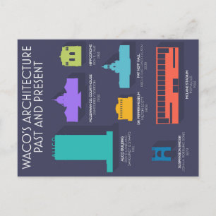 Waco Architecture Briefkaarten