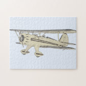 Waco Biplane Legpuzzel (Horizontaal)