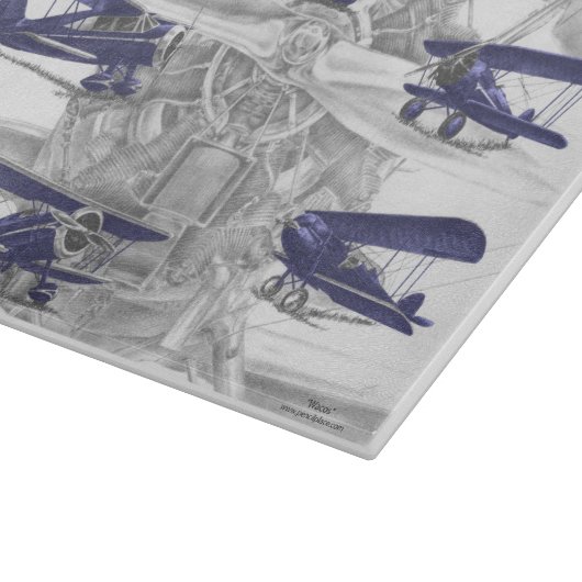 Waco Biplane Snijplank (Hoek)