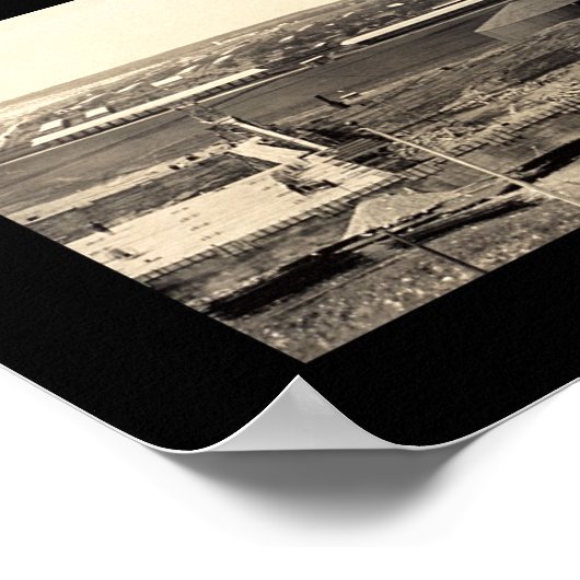 Waco Camp MacArthur Foto 1918 Poster (Hoek)