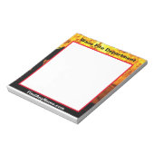 Waco Fire Department notitieblok (Linkerzijde)