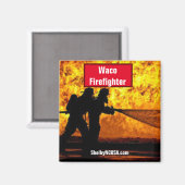 Waco Firefighter Magnet (Voorkant / Achterkant)