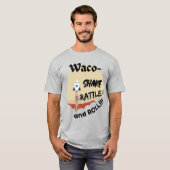 Waco- Mannen met ruitschildpad en rollicht T-shirt (Voorkant volledig)