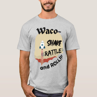 Waco- Mannen met ruitschildpad en rollicht T-shirt