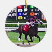 Waco met Jose Ortiz Keramisch Ornament (Voorkant)