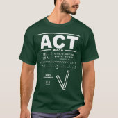 Waco Regional Airport ACT T-shirt (Voorkant)