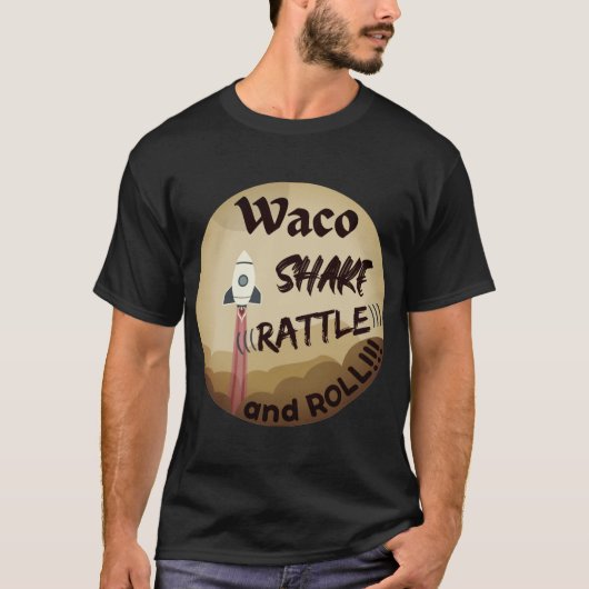 Waco Shake Rattle en Roll T-Shirt Front Imprint (Voorkant)