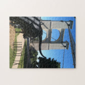 Waco Suspension Bridge Briefkaart Legpuzzel (Horizontaal)