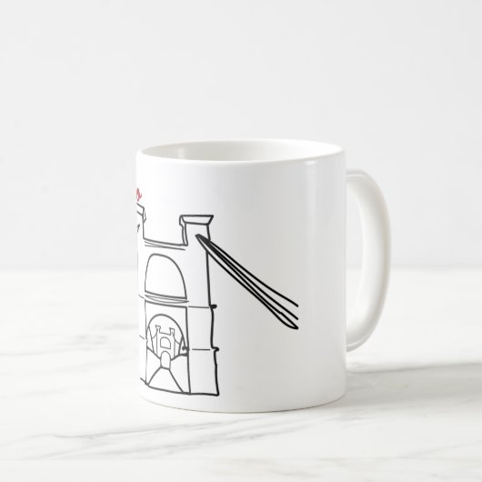 Waco Suspension Bridge Mok (Voorkant rechts)