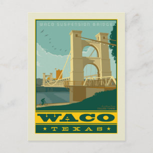 Waco, Texas Briefkaart
