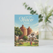 Waco, Texas Briefkaart (Staand voorkant)