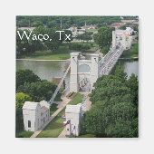 Waco, Texas magnet (Voorkant)