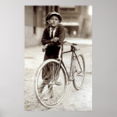 WACO TEXAS MESSENGER BOY 1913 POSTER (Voorkant)