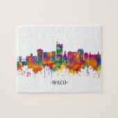 Waco Texas Skyline Legpuzzel (Horizontaal)
