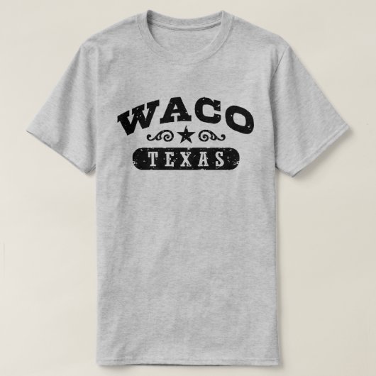 Waco Texas T-shirt (Design voorkant)