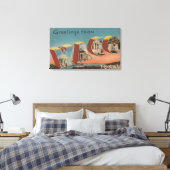 Waco, TexasLarge Letter ScenesWaco, TX Canvas Afdruk (Insitu (Slaapkamer))