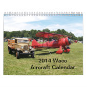 Waco Vliegtuig Agenda 2014 Kalender (Hoes)