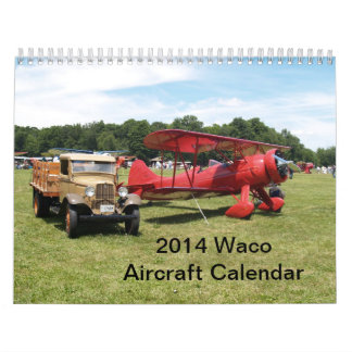Waco Vliegtuig Agenda 2014 Kalender