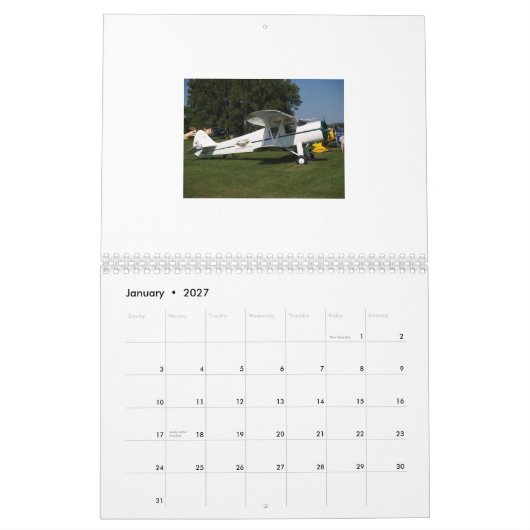 Waco Vliegtuig Agenda 2014 Kalender (Jan 2027)
