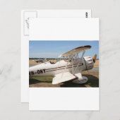Waco-vliegtuig Briefkaart (Voorkant / Achterkant)