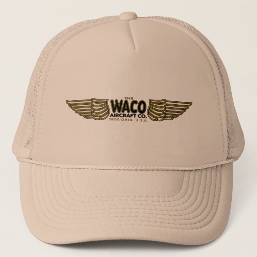 Waco Vliegtuig Company Trucker Pet (Voorkant)