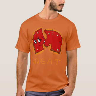 Wad - afdruk t-shirt