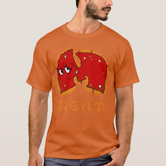 Wad - afdruk t-shirt (Voorkant)