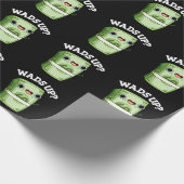 Wad Funny Money Pun Dark BG Cadeaupapier (Hoek)