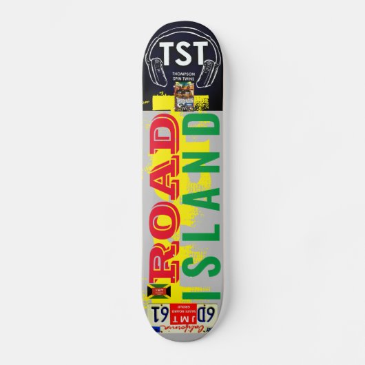 WAD ISLAND Skateboard (Voorkant)