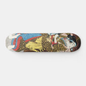 Wada yoshimori tomoe gozen yamabuki woodblock art persoonlijk skateboard (Horizontaal)